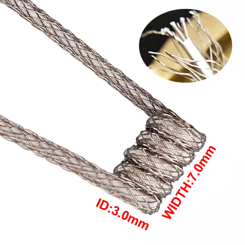 Clapton Wire Pre Built - NI80 RAGING FIRE, Nichrome önceden üretilmiş