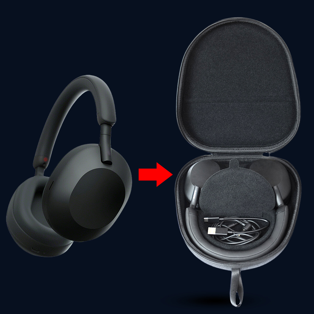 Sony Headphone Wh-1000Xm5 - Sony WH-1000XM5 Kulaklık için Koruyucu Sert
