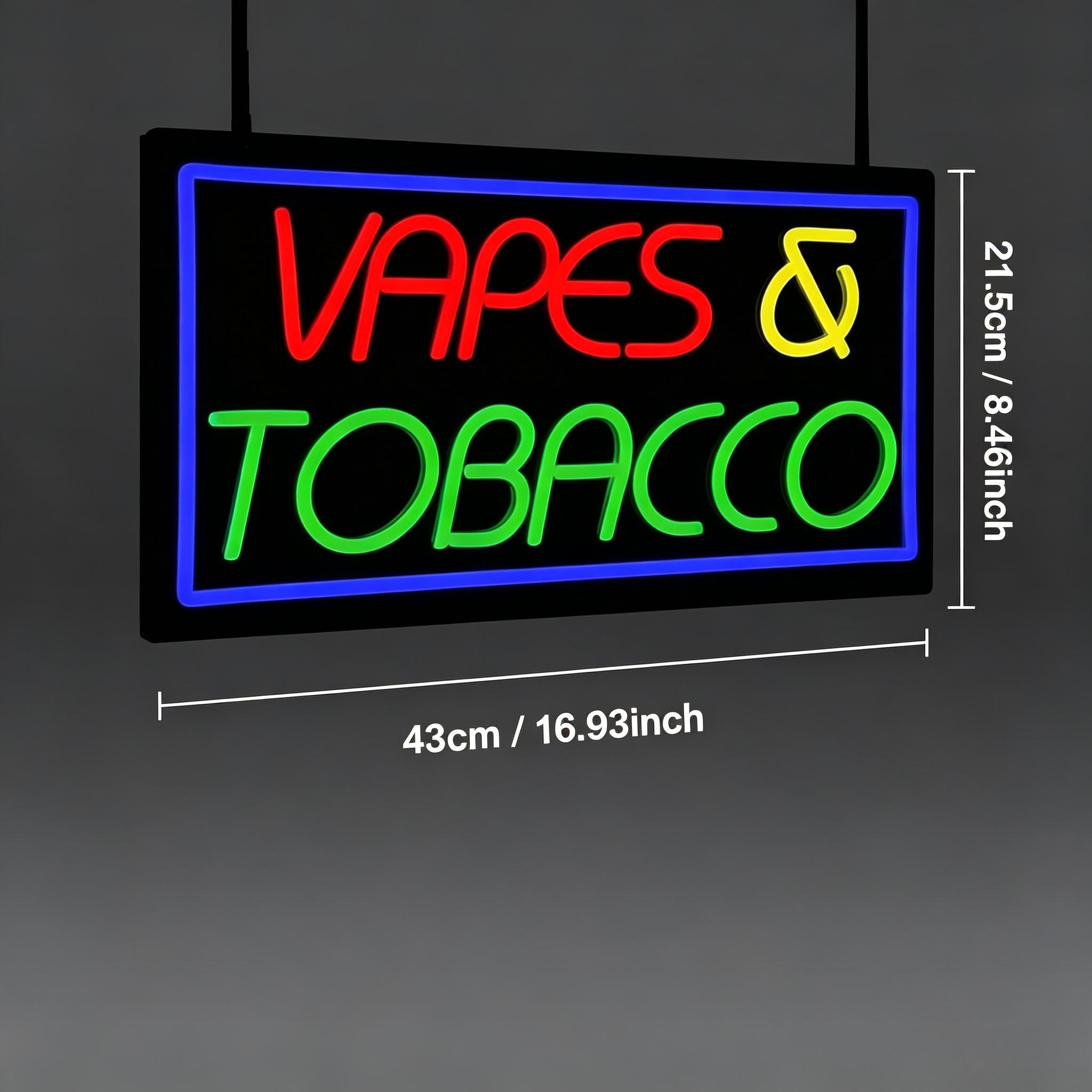 Tütün ve Vape Neon Tabelası, U - Vaping Store incelemesi ve fiyatı