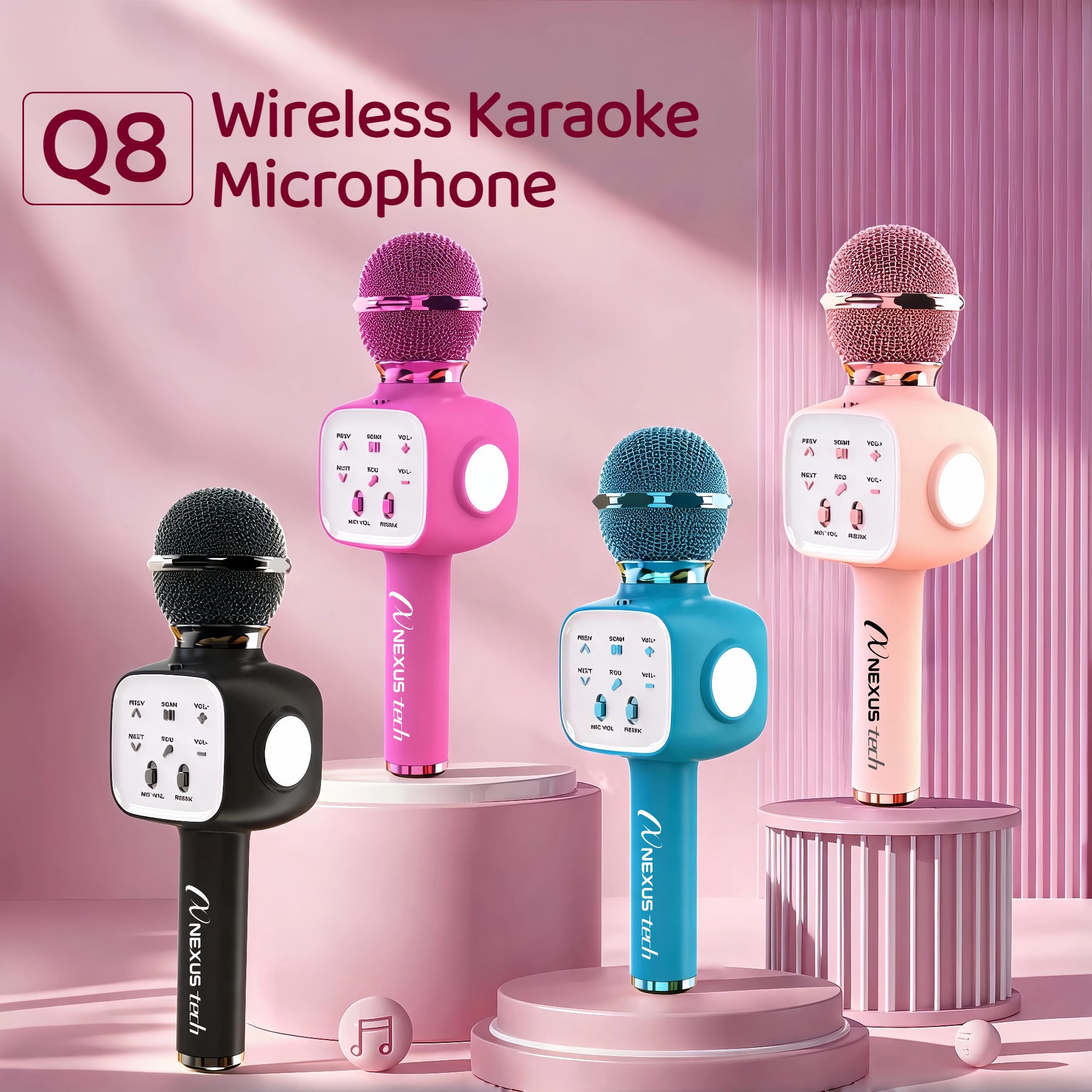 Kablosuz Bluetooth 5.2 Karaoke - Shure Mic Sm58 incelemesi ve fiyatı