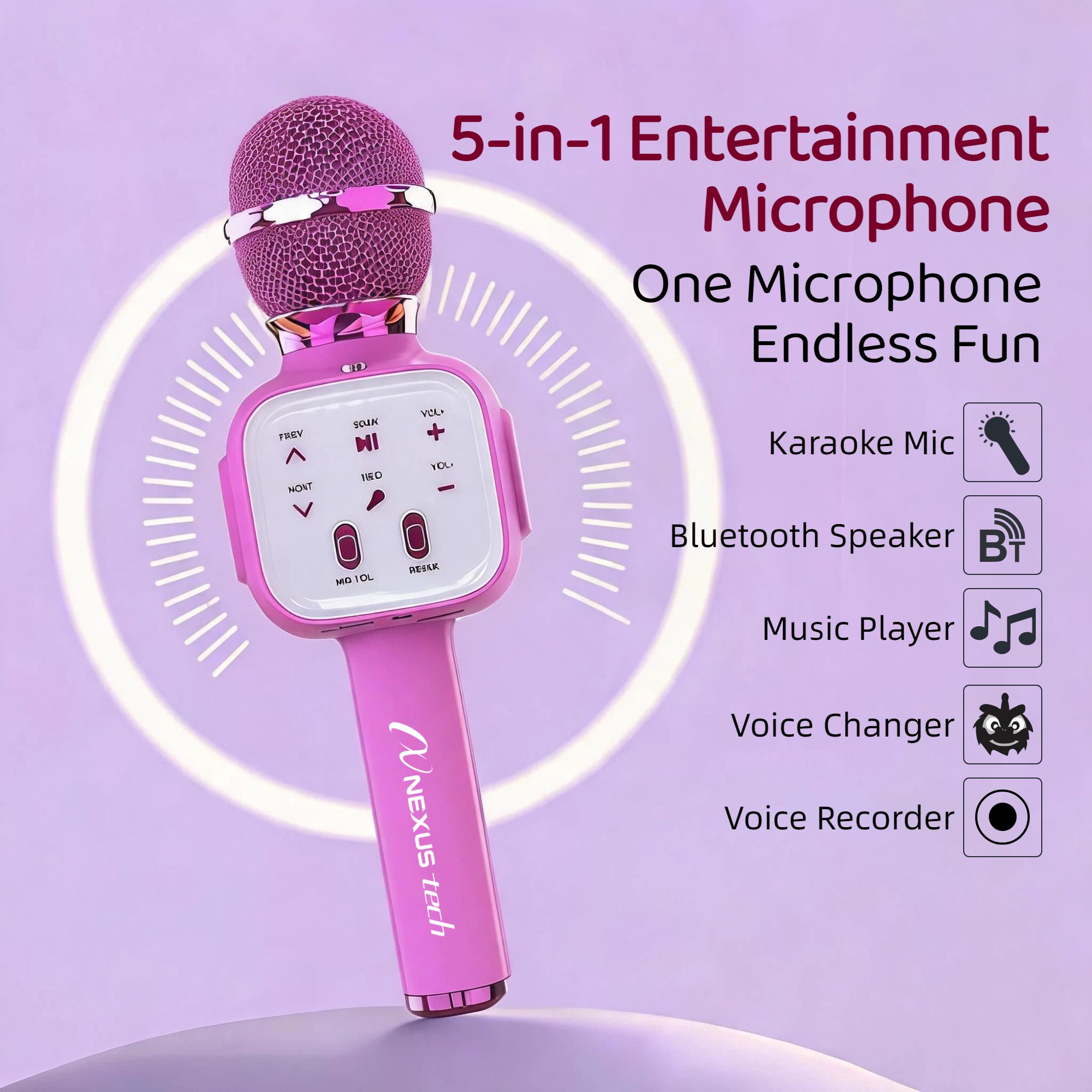 Kablosuz Bluetooth 5.2 Karaoke - Shure Mic Sm58 incelemesi ve fiyatı