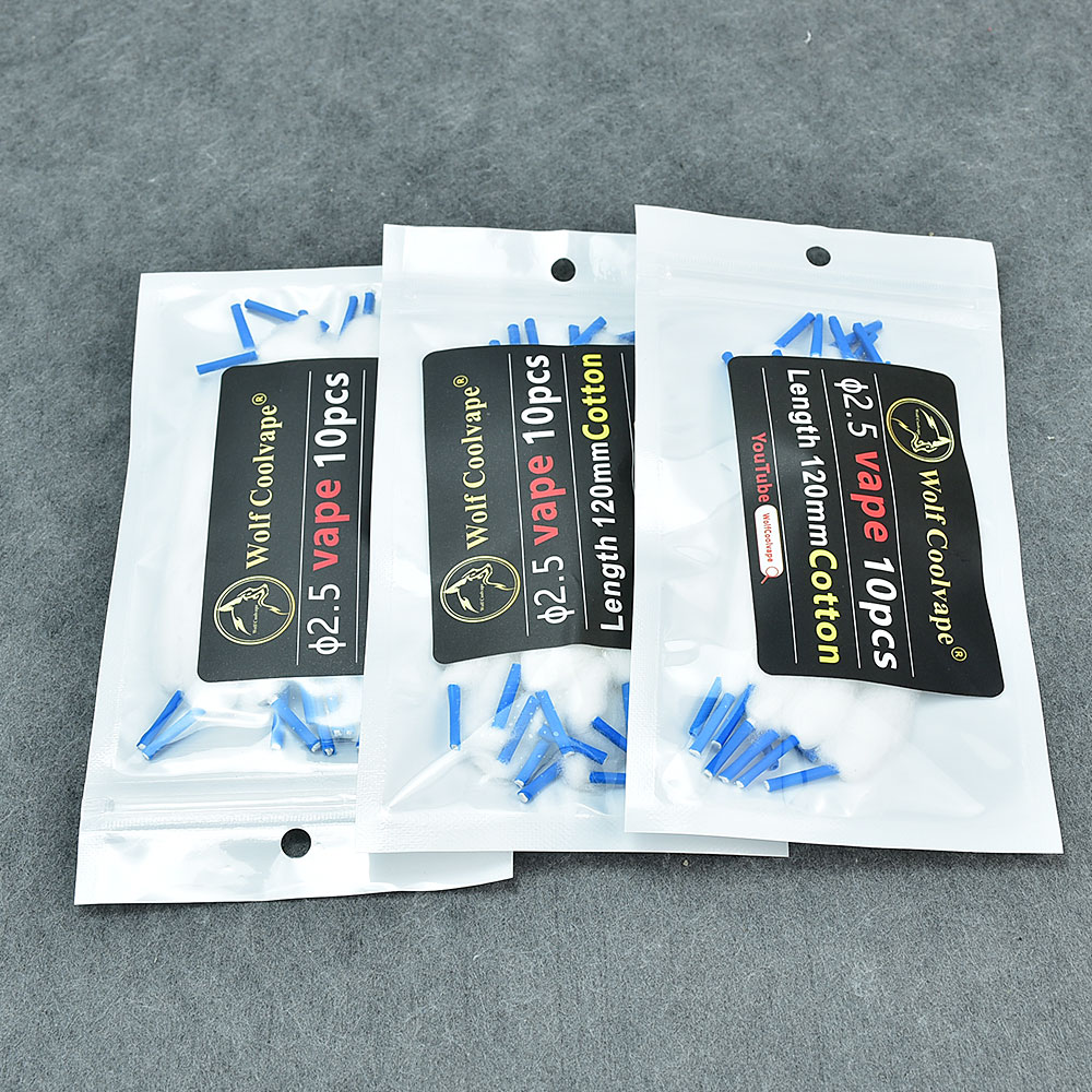 Wolfcoolvape ön inşa ısıtma te - Clapton Wire Pre Built incelemesi ve fiyatı